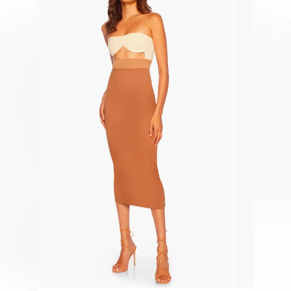 Sold!!!NWT revolve Susanna Monaco midi dress - Picture 5 of 9